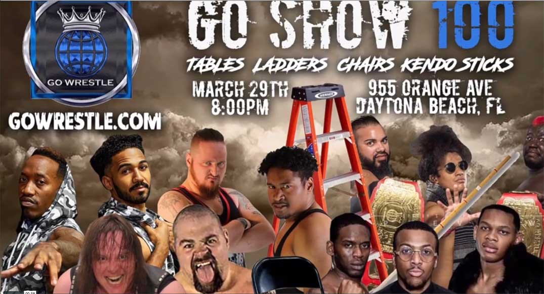 Tables, Ladders, Chairs, and Kendo’s for Tag Championship at GO SHOW! 100