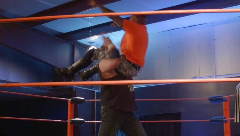 FREE FOR ALL! Damien King(C) vs Dante Marquis Carter at GO SHOW! 96