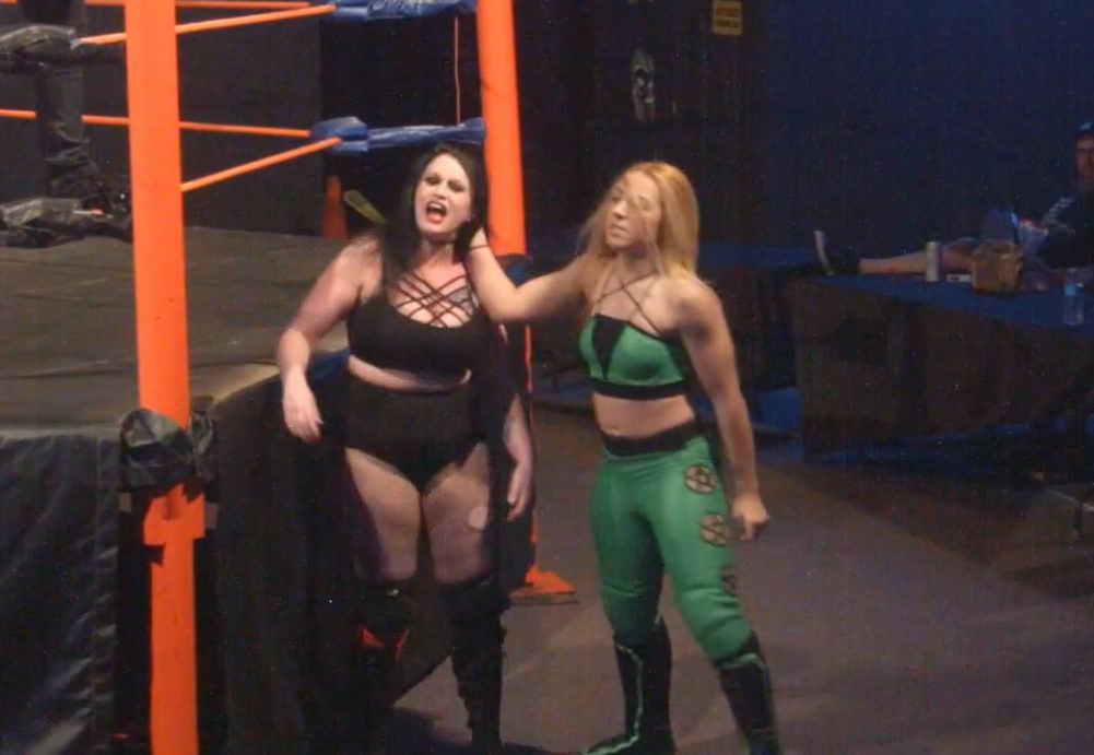 Free For All: Rayvn Knight vs Anna Diaz(C) Openweight Championship at GO SHOW! 100