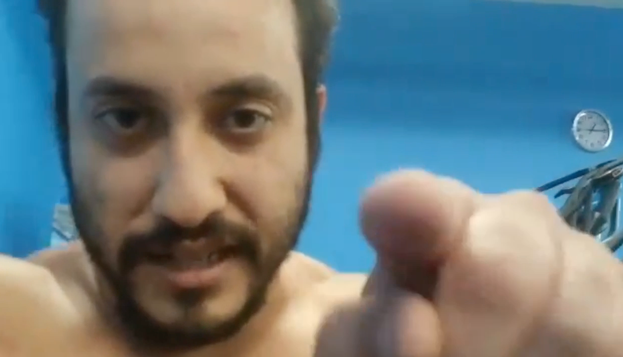 Scorcher dropping weights, phones, and maybe his opponents at Go Wrestle 156