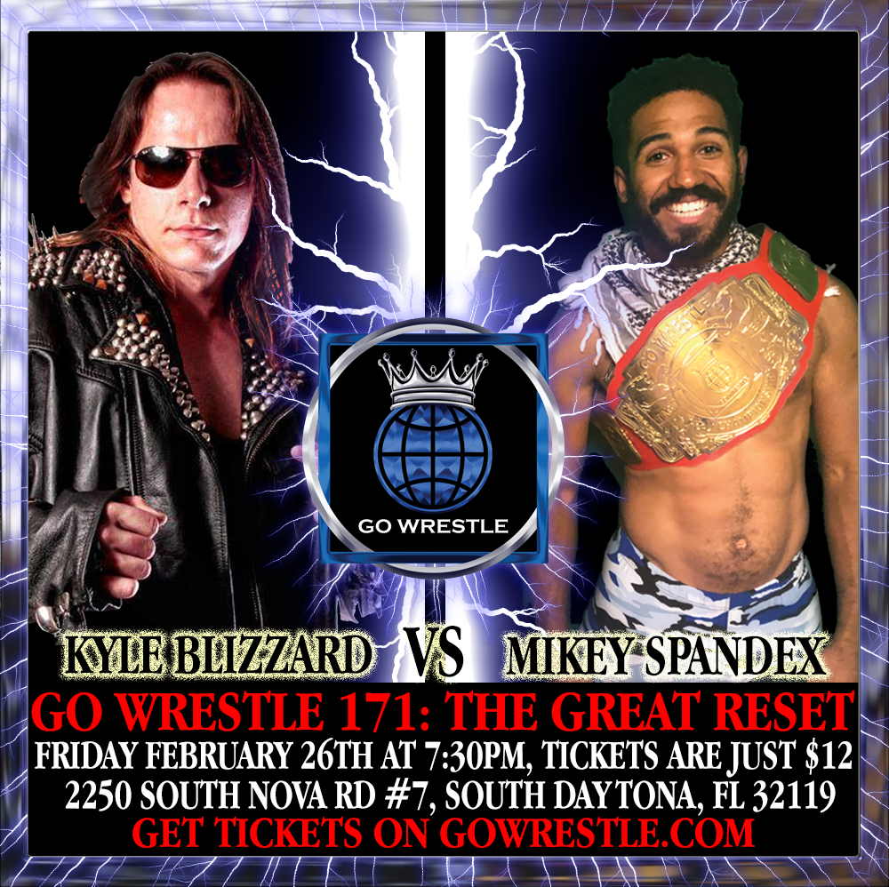 Kyle Blizzard and Tony Devito surprise Mikey Spandex