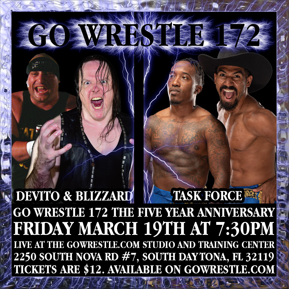 Devito & Blizzard vs Task Force of Go Wrestle 172