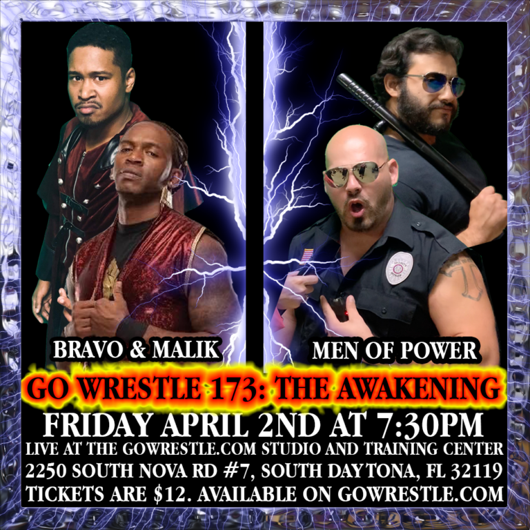Men of Power vs Malik Bosede & Alejandro Bravo at Go Wrestle 172