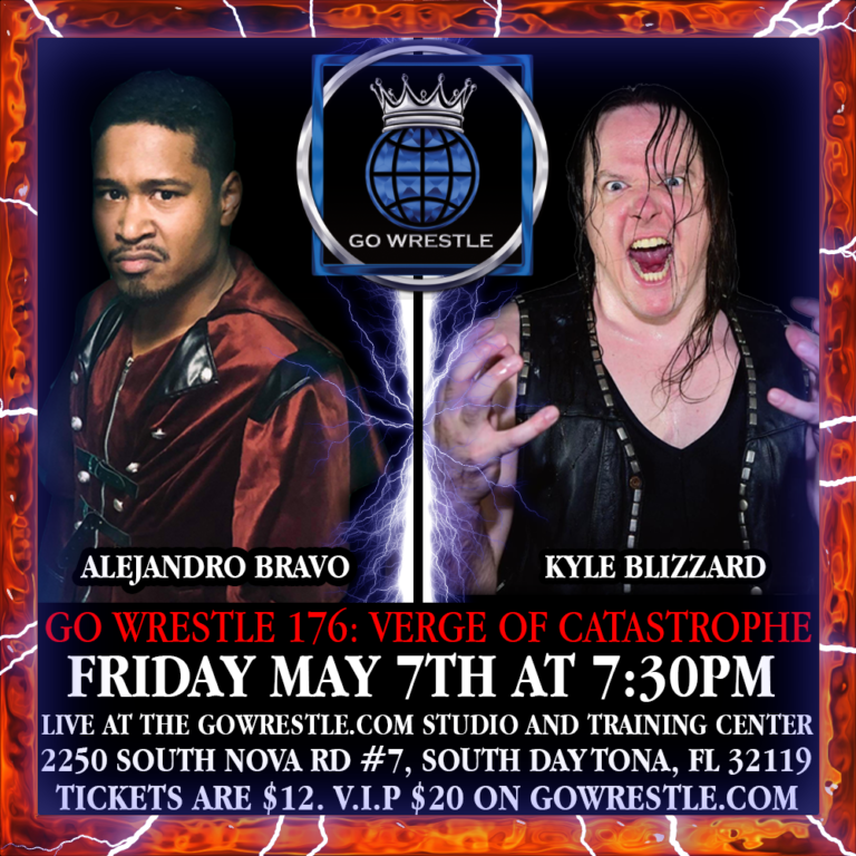 Verbal battle of who is the most pissed: Bravo vs Blizzard at Go Wrestle 176