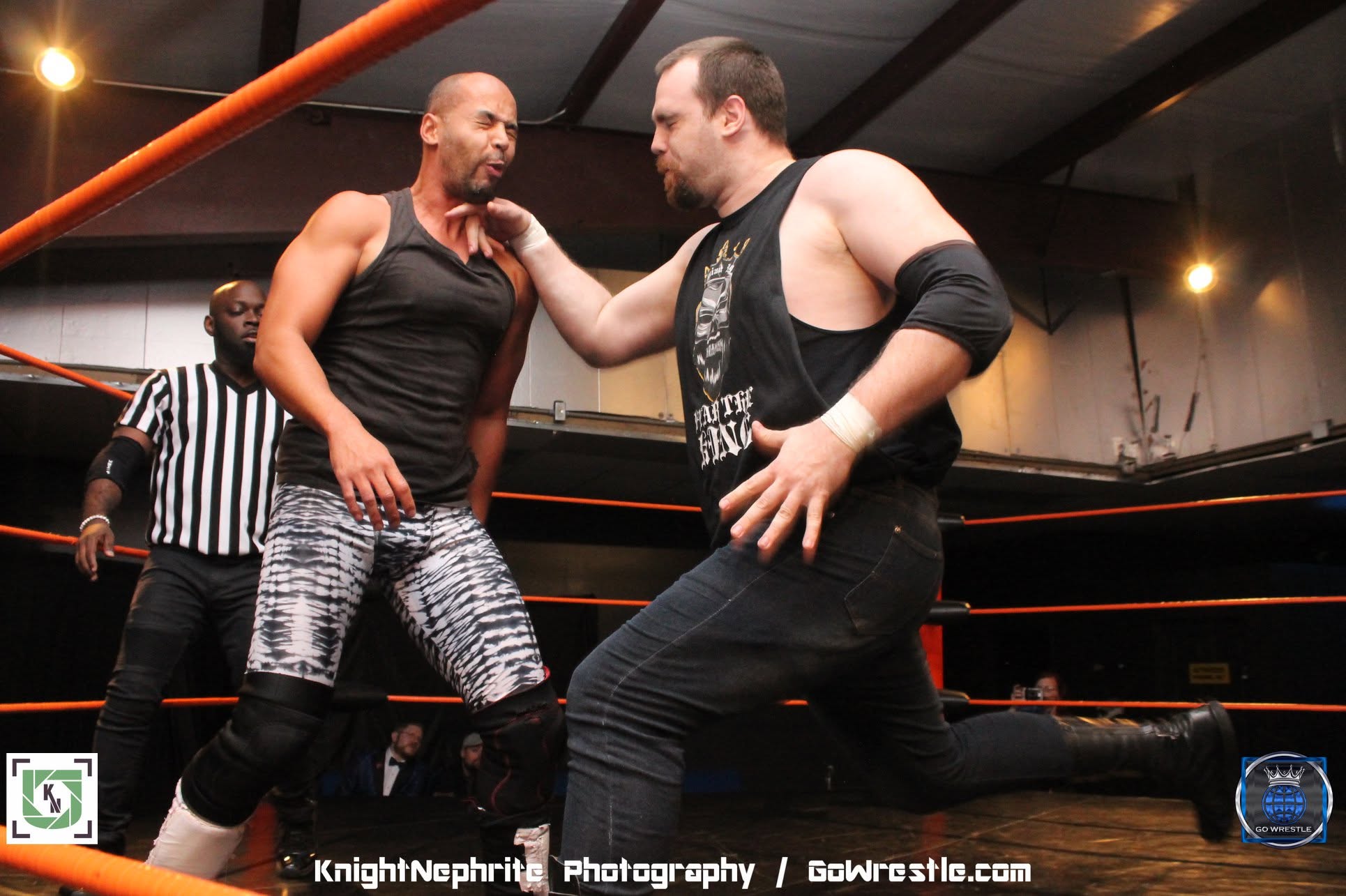 Free For All: PowerWeight Champ Damien King vs SpeedWeight Champ Marc Andre Sebire @ GO SHOW 100