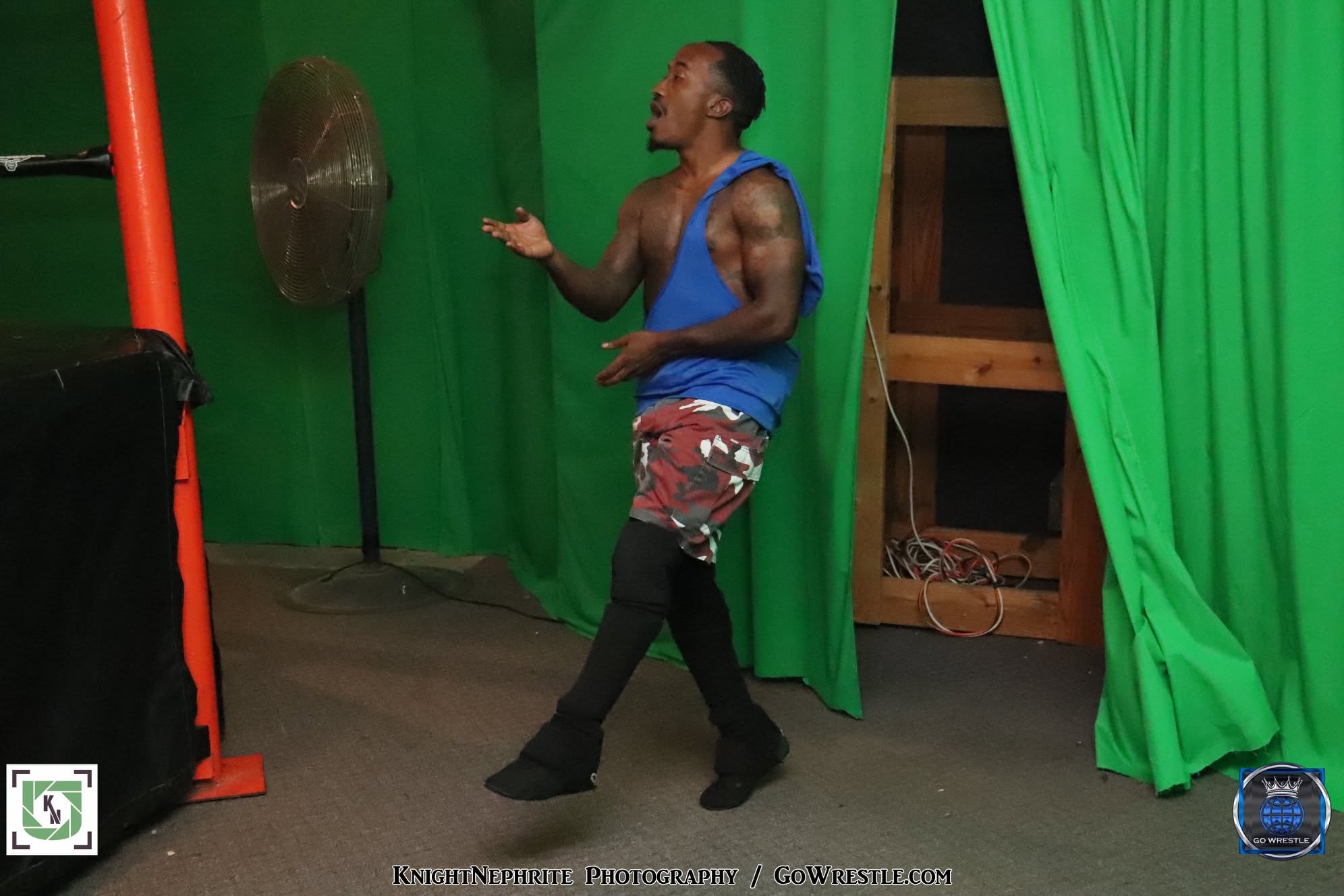 Dante Marquis Carter ( Task Force ) - DMC brings back the "Gate Keeper" Challenge, challenging any of the Dojo students to a match!