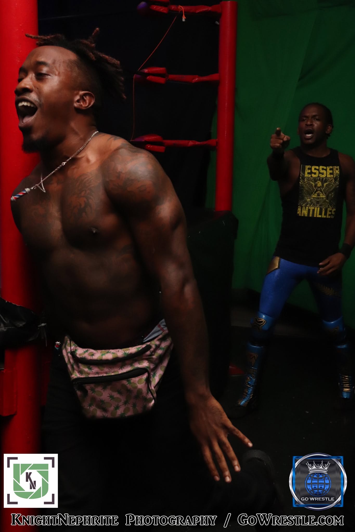 Task Force 2.0's Dante Marquis Carter & Malik Bosez make their way out! — with Task Force.