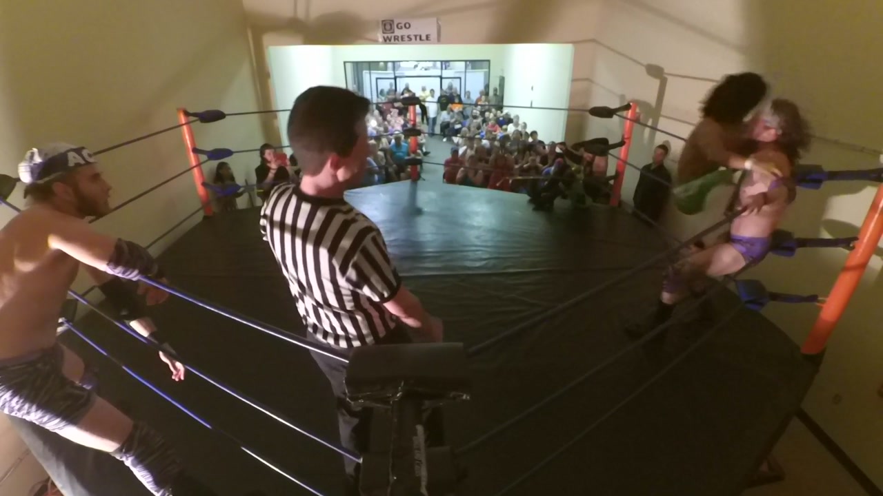Ace Andrews and Rex Bacchus vs Ace Slater and Johan Ramsey at Go Wrestle 1
