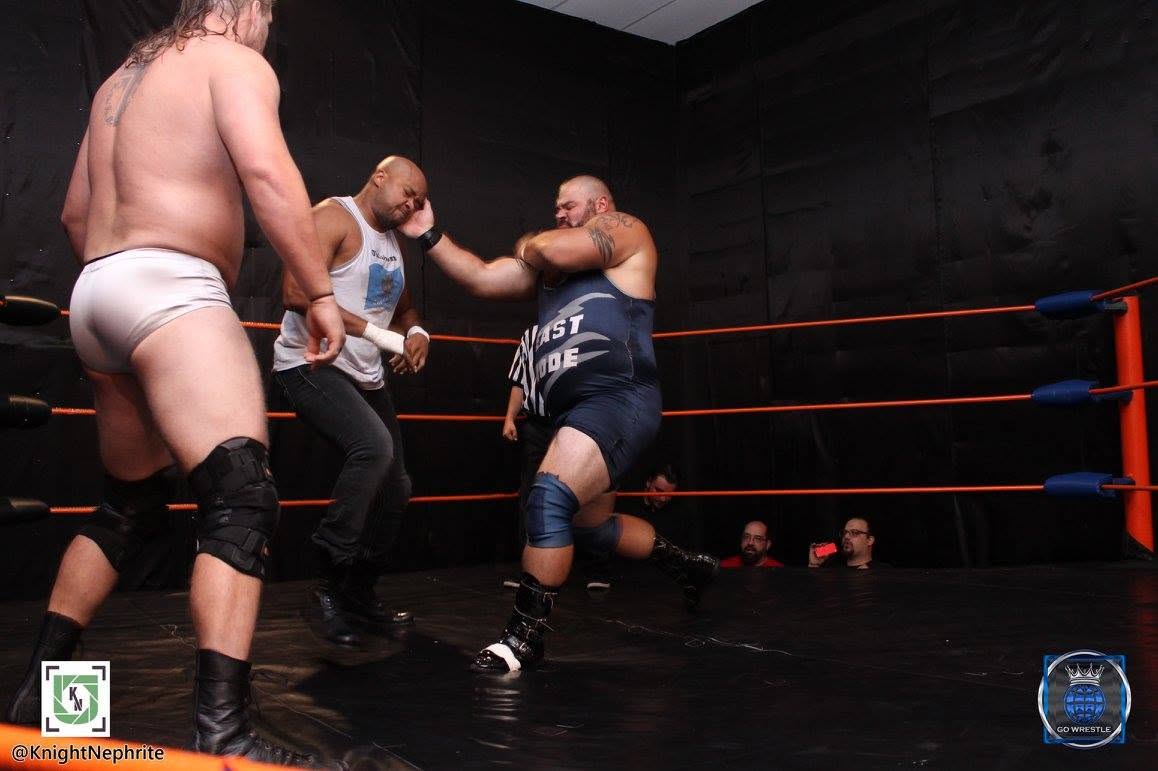 Blackheart vs Gabe Lacey vs Biff Slater at Go Wrestle 33