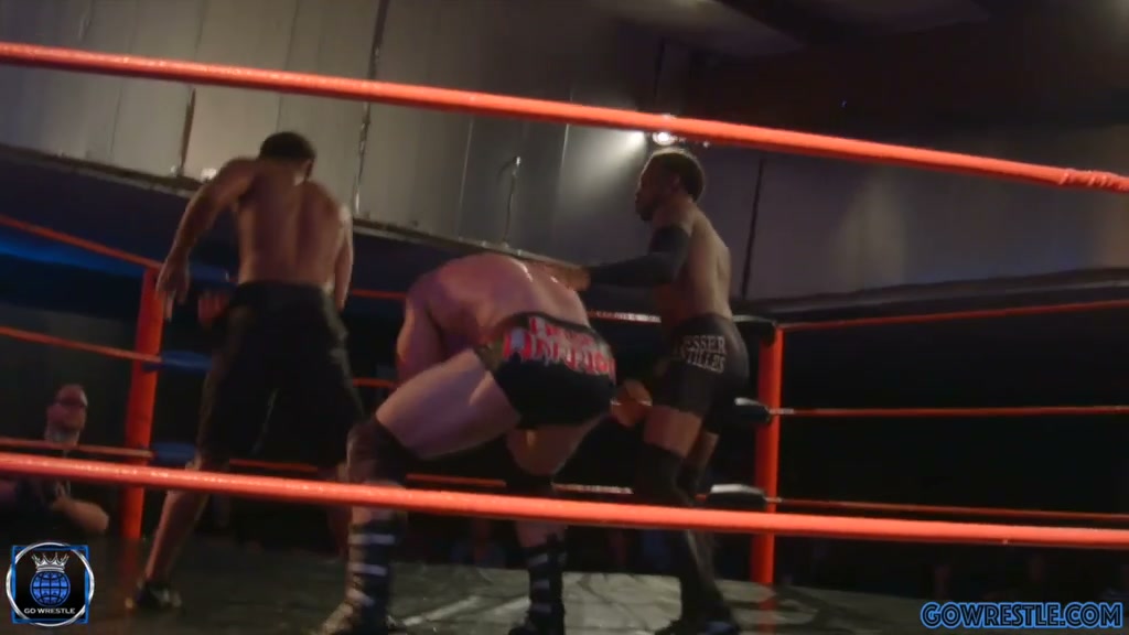 Eli Knight and Malik Bosidi vs Rob Terry at Go Wrestle 118