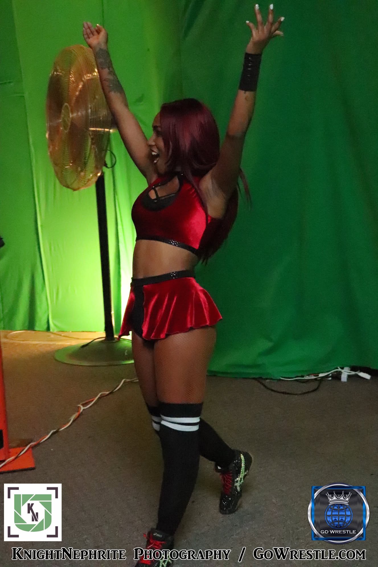 Eliza Hayes vs Red Velvet at Go Wrestle 123