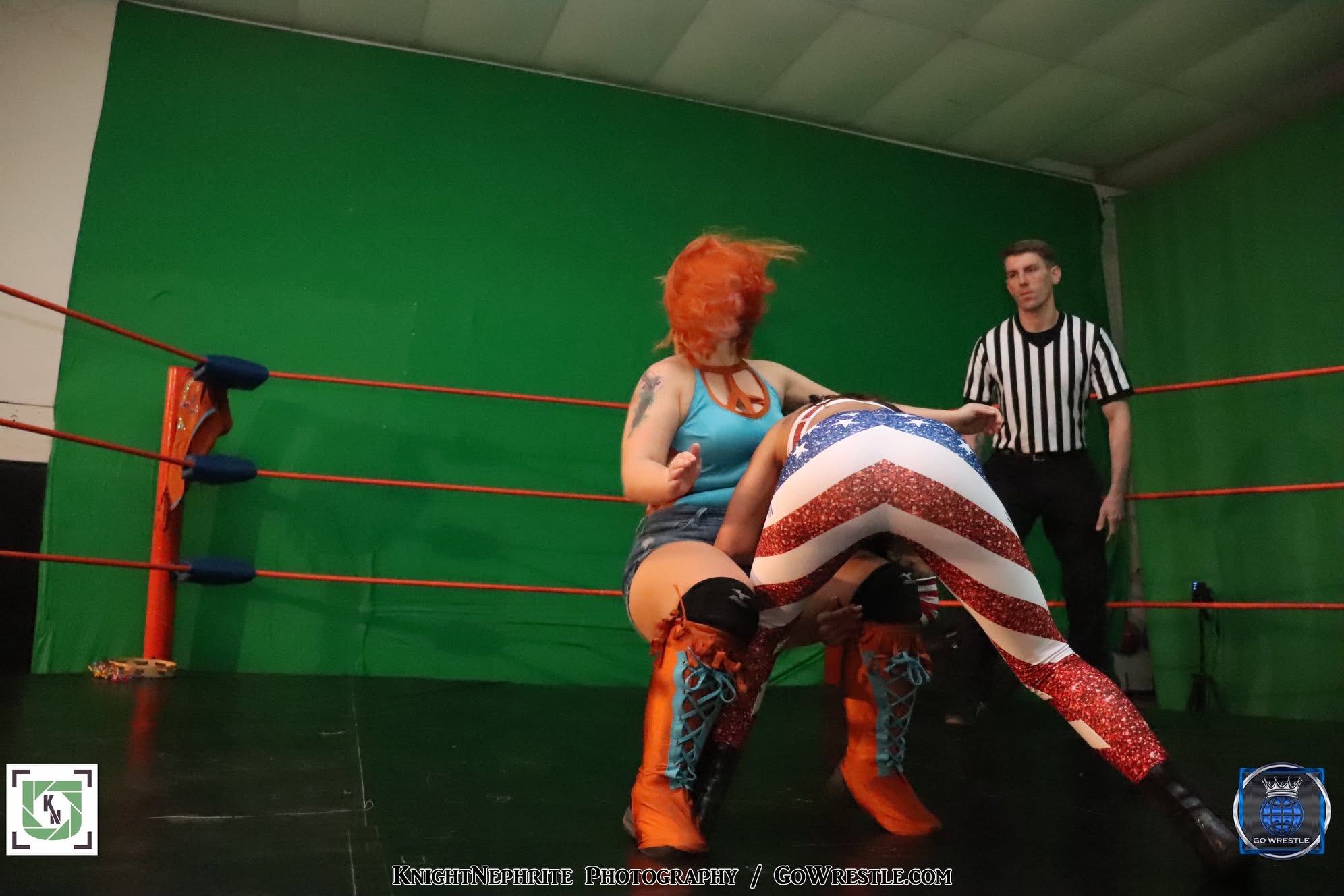 Gia Roman vs Eliza Hayes at Go Wrestle 144